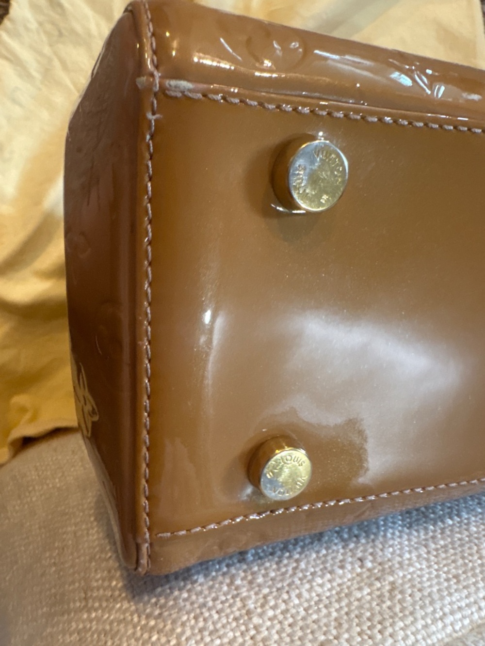 Louis Vuitton Brea MM Vernice monogram - Picture 7 of 8